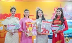 Hoa hậu Tiểu Vy, Thanh Thủy khoe nhan sắc ngọt ngào tại Hội báo toàn quốc 2024