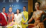 Hoa hậu Hoàn vũ R'Bonney Gabriel diện áo dài rực rỡ, khoe loạt ảnh ấn tượng tại Việt Nam