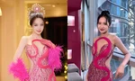 Hoa hậu Thanh Thủy, Hà Trúc Linh khoe nhan sắc yêu kiều trong cùng một thiết kế