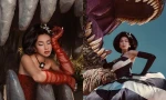 Hoa hậu Thùy Tiên gây ấn tượng với bộ ảnh thời trang chụp cùng khủng long