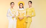 Hoa hậu Thùy Tiên, Lương Thùy Linh, Bảo Ngọc khoe sắc trong trang phục 3 miền