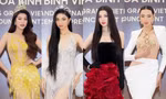 Phong cách nữ thần lên ngôi tại thảm đỏ công bố vương miện Miss Grand Vietnam 2023