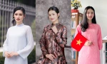 Hoa hậu Ý Nhi mặc tới 30 mẫu áo dài trong vòng hơn một tháng