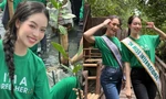 Hoa hậu Thanh Thủy tham gia hoạt động trồng cây cùng tổ chức Puteri Indonesia