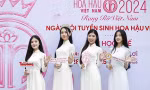 Nhan sắc tinh khôi của dàn nữ sinh tại Ngày hội tuyển sinh Hoa hậu Việt Nam 2024