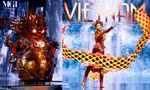 Hoàng Phương trình diễn Trang phục Dân tộc cực "cháy" tại Miss Grand International 2023