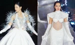 Hoa hậu Hoàng Phương, Á hậu Khánh Linh lần đầu trình diễn sau đăng quang