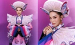 Ngắm cận cảnh bộ Trang phục dân tộc của Hoa hậu Kỳ Duyên tại Miss Universe 2024