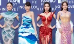 “Công chúa biển cả” Thùy Tiên đọ sắc cùng “nữ hoàng lửa” Đỗ Thị Hà trên thảm đỏ