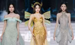 Dàn người đẹp Hoa hậu Việt Nam hội tụ tại show thời trang: Thanh Thủy xinh như Tinberbell