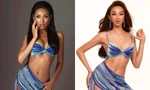 Thí sinh Miss Universe Vietnam đụng đồ Hoa hậu Thùy Tiên, netizen nhận xét khó so sánh