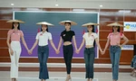Thí sinh Hoa hậu Việt Nam 2022 tập luyện kỹ năng trình diễn trang phục truyền thống và dạ hội