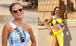 Miss Universe 2021: Á hậu Kim Duyên mặc bikini khoe làn da nâu đẹp hoàn hảo
