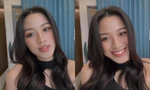 Hoa hậu Đỗ Thị Hà khoe ảnh trang điểm tự nhiên, xinh tươi dù chưa theo học các chuyên gia