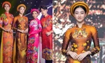 Ngắm Hoa hậu Lương Thùy Linh cùng Quán quân "The Next Face" khoe sắc với áo dài Tết