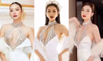 Hoa hậu Thùy Tiên, Đỗ Mỹ Linh và "cô dâu tháng 6" Minh Hằng không hẹn cùng diện mẫu đầm này