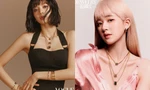 Triệu Lộ Tư tóc hồng được đem ra so sánh với Lisa BLACKPINK vì “đụng hàng” trang sức