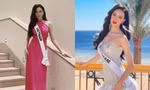 Bị giữ gần hết hành lý, Ái Nhi vẫn có loạt ảnh đẹp xuất sắc tại Miss Intercontinental 2021