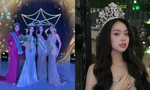 Thanh Thủy chia sẻ các tiêu chí của Hoa hậu Quốc tế tại Chung kết Miss Guatemala 2025