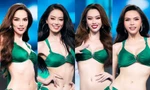 Sắc vóc khỏe khoắn của Top 10 Miss Grand Vietnam 2023 trong trang phục đi biển