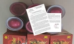 Chứa chất cấm, mỹ phẩm của Newtoday bị đình chỉ thu hồi trên toàn quốc
