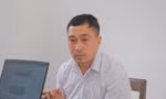 Đối tượng Hữu tại cơ quan điều tra.
