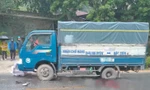 Hiện trường vụ tai nạn. 
