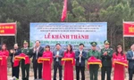 Khánh thành đường lên cột mốc biên giới -Ảnh: Duy Chiến 