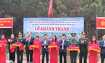 Khánh thành đường lên cột mốc biên giới -Ảnh: Duy Chiến 