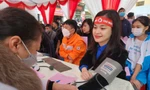 Rực rỡ sắc đỏ ngày hội hiến máu ở xứ Lạng