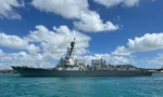 Tàu khu trục USS Halsey của Hải quân Mỹ. (Ảnh: US Navy)