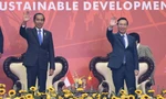 Chủ tịch nước Võ Văn Thưởng cùng Tổng thống Indonesia xem biểu diễn võ thuật