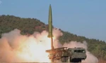 Tên lửa Hwasong-11 của Triều Tiên trong một vụ bắn thử. (Ảnh: KCNA)