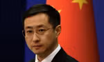 Phát ngôn viên Bộ Ngoại giao Trung Quốc Lâm Kiến. (Ảnh: Reuters)