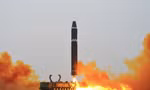 Một vụ phóng tên lửa của Triều Tiên trong năm 2023. (Ảnh: KCNA)