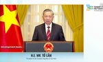 Tổng Bí thư, Chủ tịch nước Tô Lâm trong thông điệp ghi hình gửi tới Hội nghị thượng đỉnh Tương lai