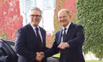 Thủ tướng Đức Olaf Scholz và Thủ tướng Anh Keir Starmer. (Ảnh: Independent)