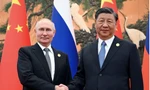 Tổng thống Nga Vladimir Putin và Chủ tịch Trung Quốc Tập Cận Bình trong cuộc gặp năm 2023. (Ảnh: Reuters)