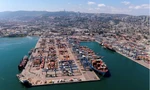 Cảng Haifa của Israel. (Ảnh: Reuters)