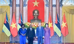 Tổng Bí thư, Chủ tịch nước Tô Lâm chủ trì lễ đón Tổng thống Cộng hoà Mozambique