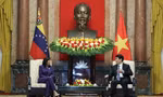 Chủ tịch nước Lương Cường tiếp Phó Tổng thống Venezuela Delcy Rodriguez Gomez. (Ảnh: Nhandan.vn)
