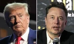 Ứng viên tổng thống đảng Cộng hoà Donald Trump và tỷ phú Elon Musk. (Ảnh: AP)