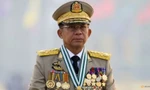 Thống tướng Min Aung Hlaing, người đứng đầu chính quyền quân sự Myanmar. (Ảnh: Reuters)