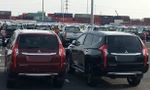 Ô tô nhập khẩu về Việt Nam qua cảng Tân Vũ, Hải Phòng. Ảnh: Tuấn Nguyễn