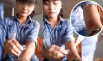 Cô gái ở Nghệ An cắt tay ngay sau khi chia tay người yêu.