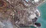 Khu vực nhà máy thép Azovstal ở Mariupol. (Ảnh: Maxar)