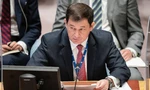 Phó đại sứ Nga tại LHQ Dmitry Polyansky. (Ảnh: Tass)