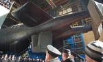 Một phần của tàu ngầm Belgorod trong bức ảnh được chụp năm 2019