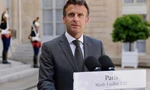 Tổng thống Pháp Emmanuel Macron. (Ảnh: AP)