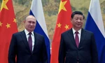 Tổng thống Nga Vladimir Putin và Chủ tịch Trung Quốc Tập Cận Bình trong dịp gặp tại Bắc Kinh hồi tháng 2. (Ảnh: Reuters)